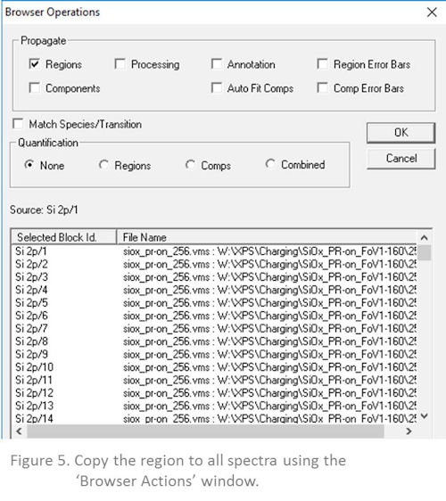 Copy region using browser action window